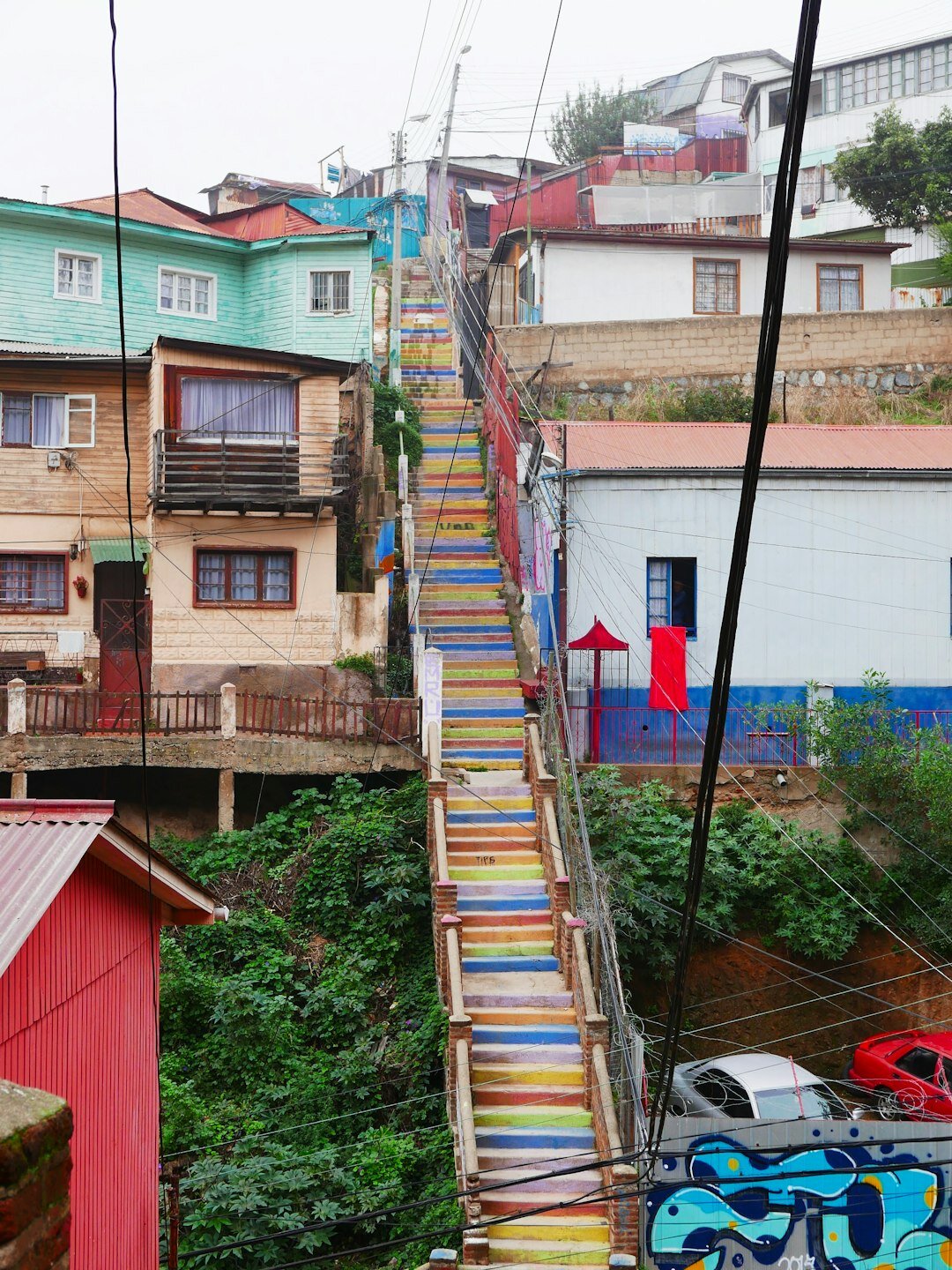 valparaiso colorful houses