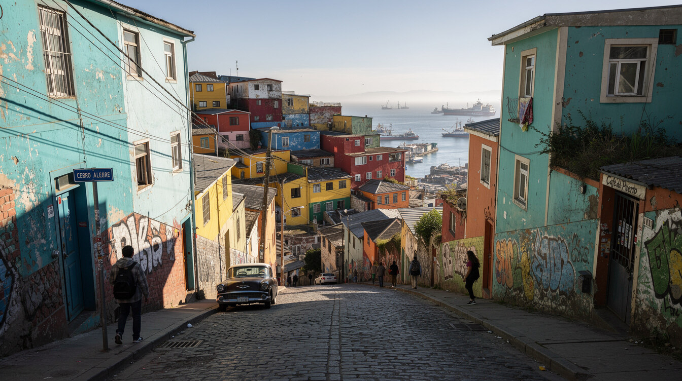 valparaiso colorful houses